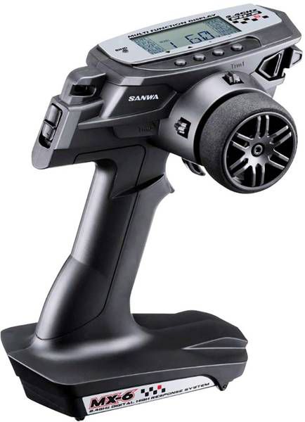 SANWA RADIO MX-6 + RECEPTEUR RX391W WATERPROOF, 101A32571A