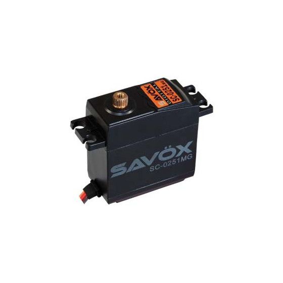 Savox Servo SC-0251MG 16kg 0.18s M&eacute;tal