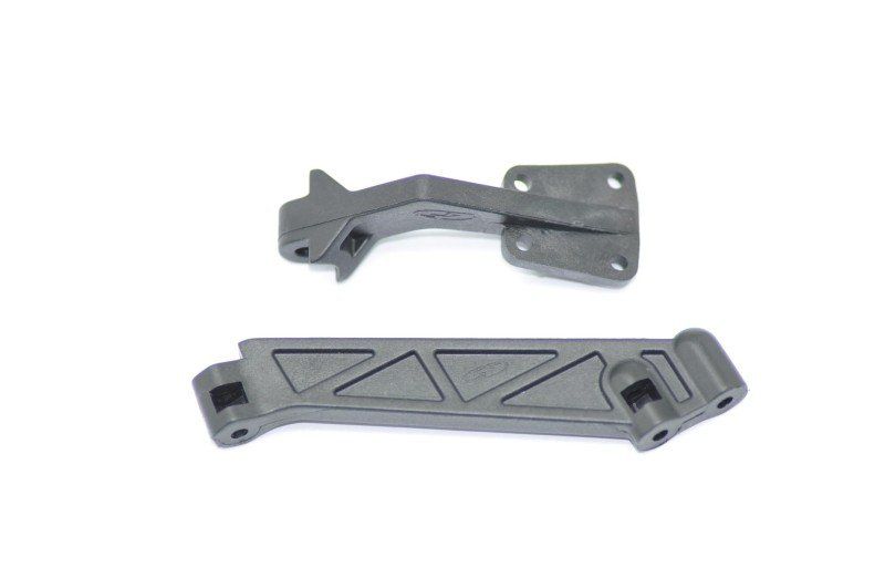 SER600442 - Renforts de chassis av/ar cobra 811e - Pi&egrave;ce d&eacute;tach&eacute;e SERPENT