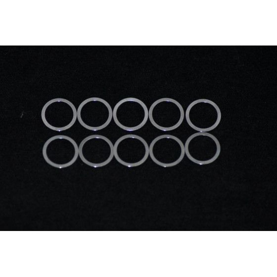 Serpent Rondelles 15x21x4mm (x10) 110432