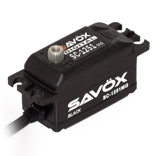 Servo rabaiss&eacute; digital Black 9kg-0.09s
