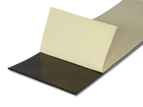 Servo Scotch noir &eacute;paisseur 1mm - 230mm x 75mm - 7822 - S0447822