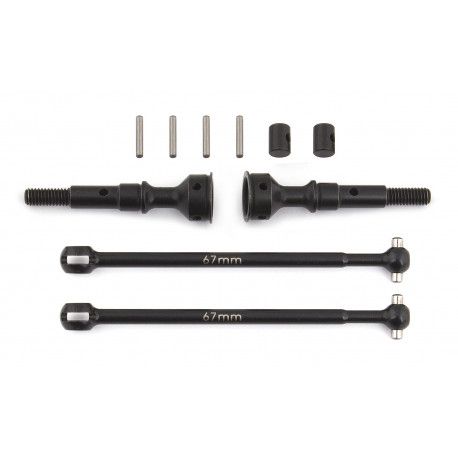 Set Axe de Transmission Arri&egrave;re Heavy Duty V2 B6/B6D -   Team Associated - AS91763