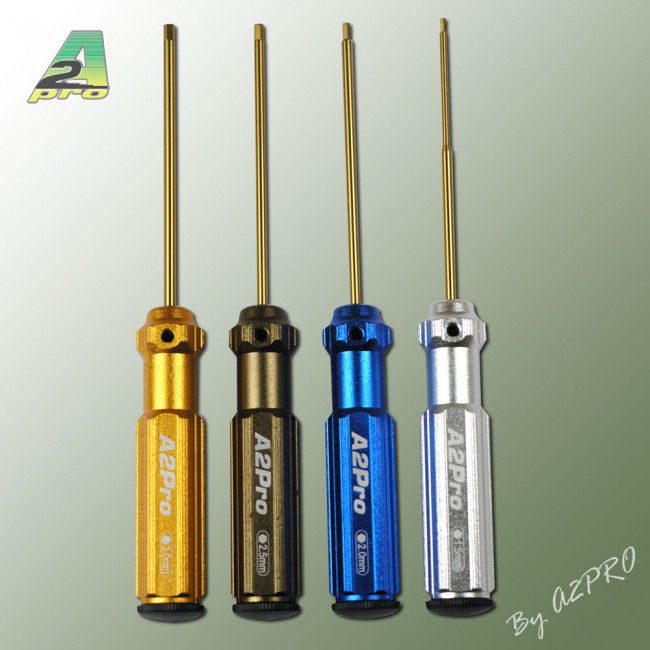 Set de 4 tournevis 6 pans (allen) 1,5 / 2,0 / 2,5 / 3,0 - 94100