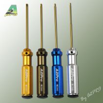 Set de 4 tournevis 6 pans (allen) 1,5 / 2,0 / 2,5 / 3,0 - 94100