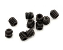 SET DE VIS ALLEN M4X4 (10) - SER110118 - Pi&egrave;ce d&eacute;tach&eacute;e SERPENT