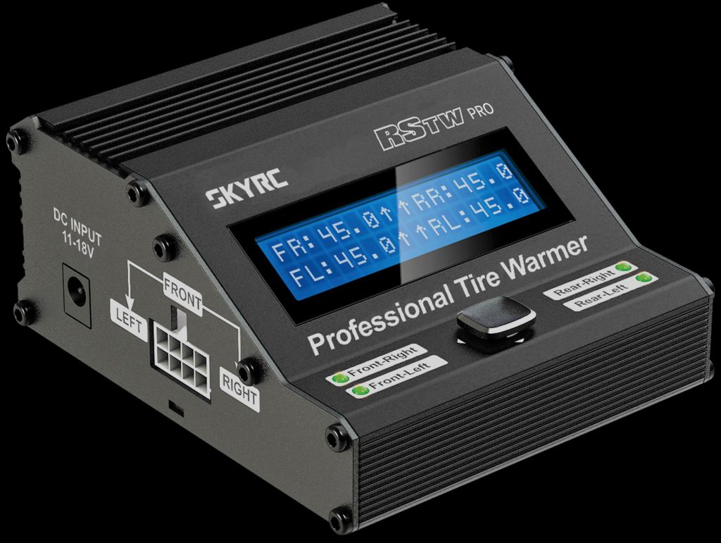 SK-600064-04 - RStw Pro Chauffe pneu automatique avec reglage independant 1/8 (TT / GT) - SkyRC