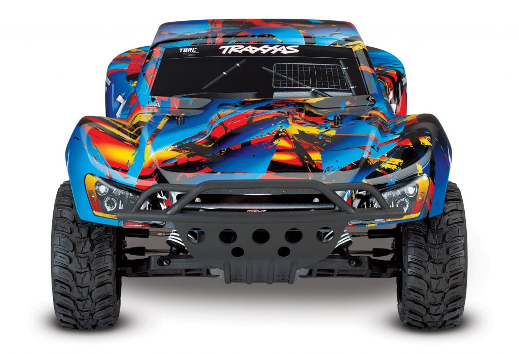 SLASH - 4x2 - ROCK N\'ROLL - 1/10 BRUSHED TQ 2.4GHZ - SANS AQ/CHG - TRAXXAS - TRX58024-RNR
