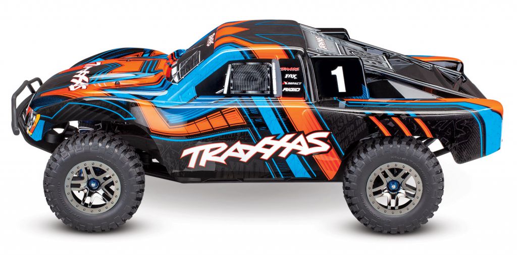 SLASH - 4x4 ULTIMATE ORANGE - 1/10 BRUSHLESS - iD - TSM - SANS AQ/CHG - TRX68077-4 - TRAXXAS
