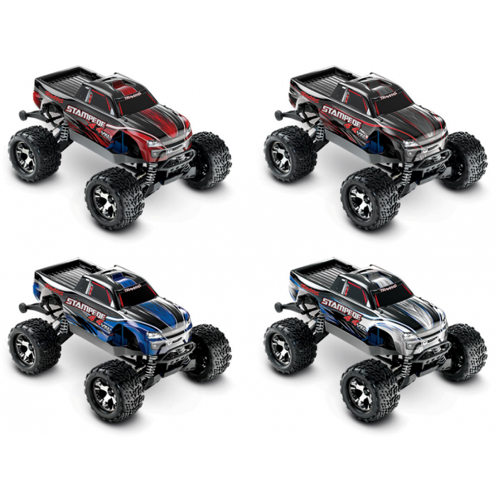 STAMPEDE 4x4 VXL - 1/10 BRUSHLESS -iD - TSM- SANS ACCUS/CHARGE