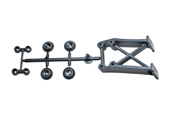 SUPPORT AILERON MONOBLOC ALLEGE (+15) MBX8 - E2428 - Pi&egrave;ce d&eacute;tach&eacute;e MUGEN SEIKI