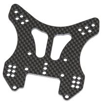 Support amortisseur arri&egrave;re carbone universel 1/8 hobbytech