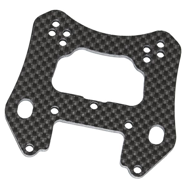 Support amortisseur avant carbone universel 1/8 hobbytech