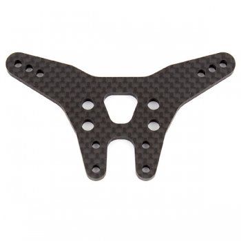 Support d\'amortisseur arri&egrave;re carbone \ tall\  B6.1 - AS91770- Pi&egrave;ce d&eacute;tach&eacute;e Team Associated - 91770
