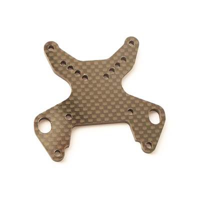 Support d amortisseur Avant Carbone 4mm