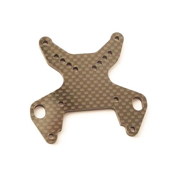Support d amortisseur Avant Carbone 4mm