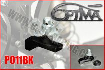 Support de carrosserie arr&egrave;re OPTIMA sur silent-bloc NOIR