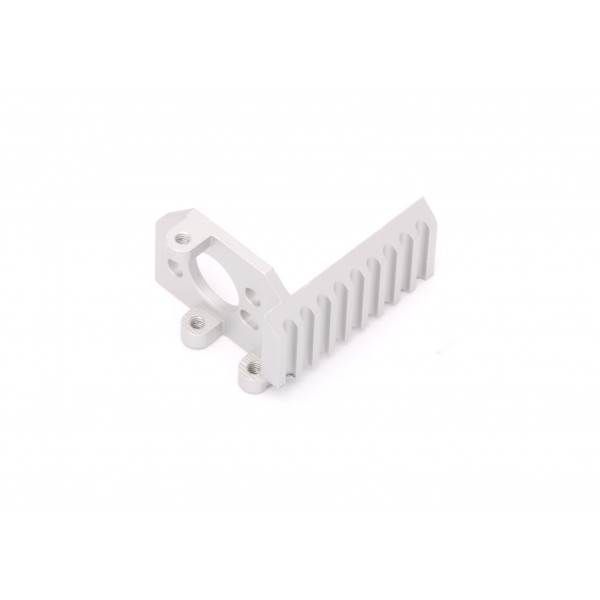 Support moteur ventile en aluminium