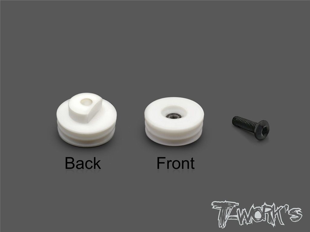 Support nylon 10.5mm pour coude d\'&eacute;chappement (Type A) T-WORKS - TA055A