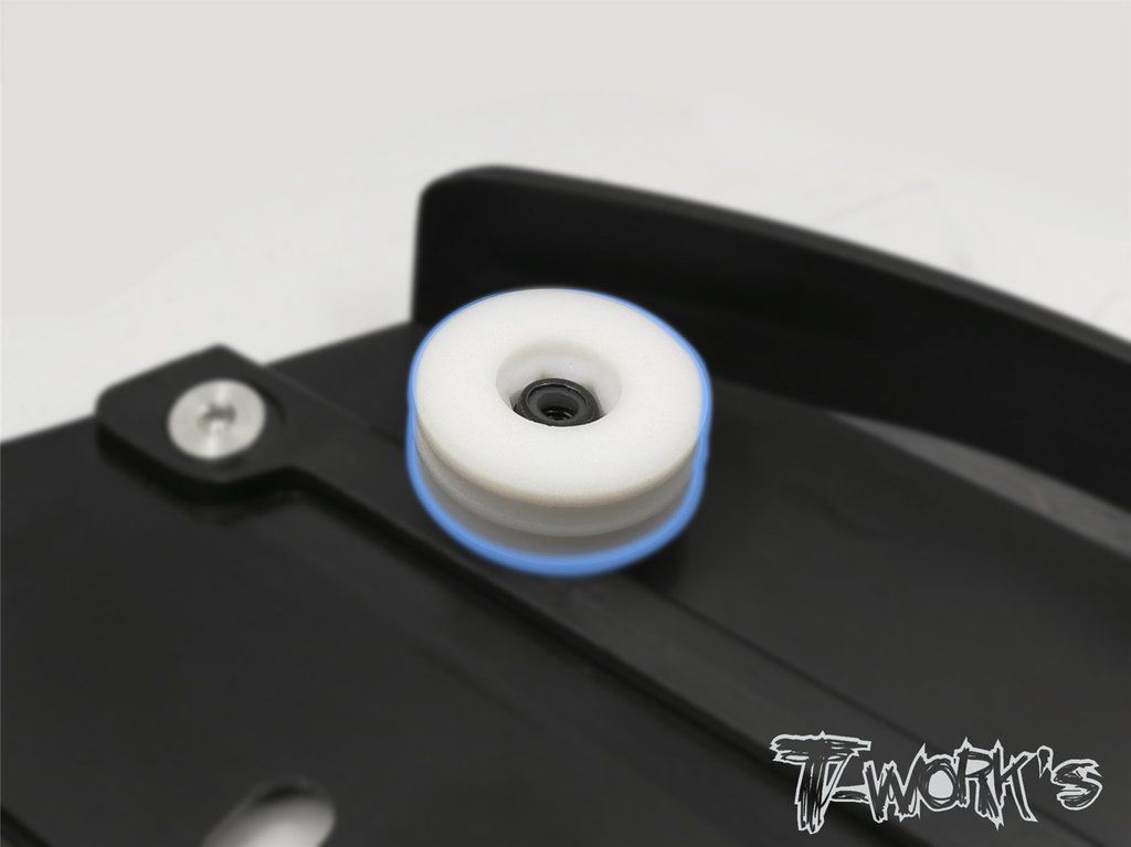 Support nylon 10.5mm pour coude d\'&eacute;chappement (Type A) T-WORKS - TA055A