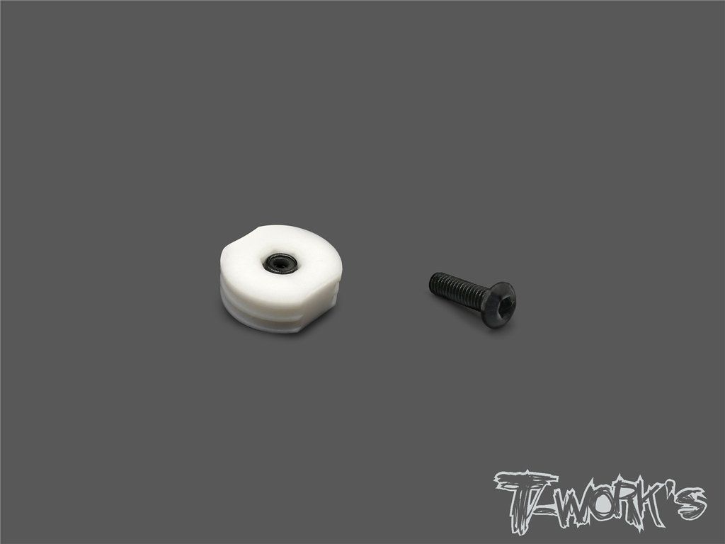 Support nylon 7mm pour coude d\'&eacute;chappement (Type A) T-WORKS - TA055B