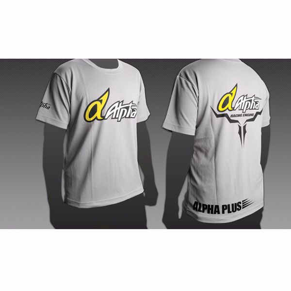 T-shirt Alpha Plus gris Taille XL
