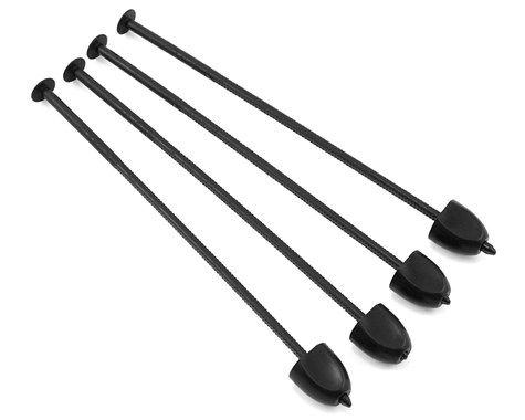 Tige rangement Noir pneus Buggy 1/10 (4) - DER-ZS4-BLK - Pi&egrave;ce d&eacute;tach&eacute;e DE Racing