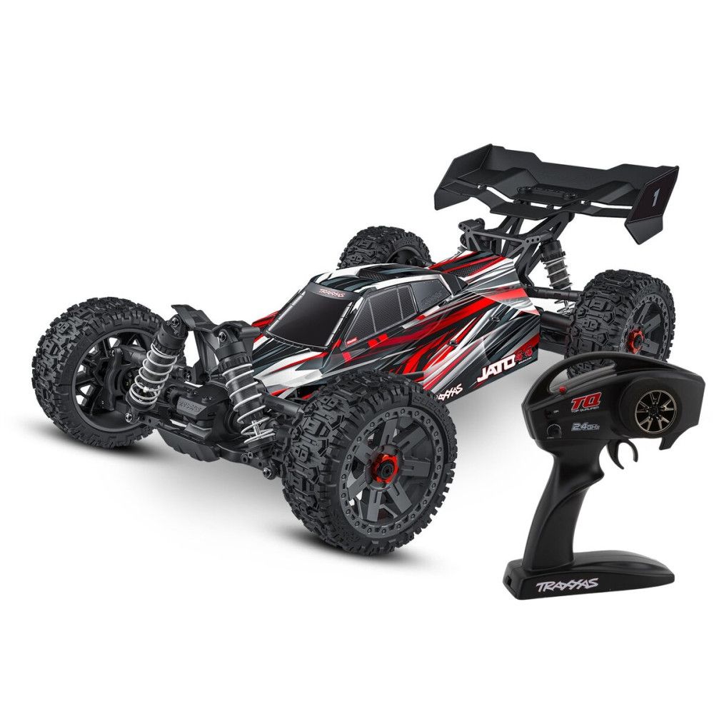 Traxxas Buggy 1/8 Jato 4x4 BL-2S RTR 90154-4 rouge TRX90154-4-RED
