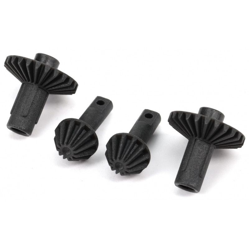 Traxxas Couronne + pignon de pont (4Pcs) TRX-4M 9777