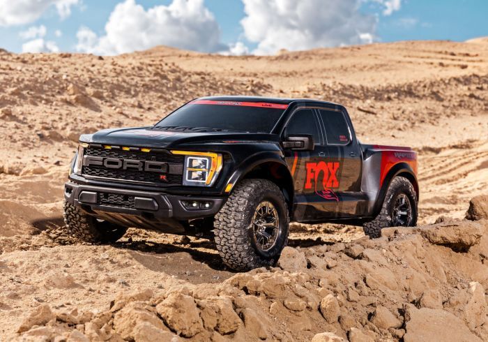 Traxxas Ford F-150 Raptor R 4x4 Brushless FOX 1/10 RTR - 101076-4-FOX
