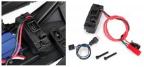 TRAXXAS KITS D\'&Eacute;CLAIRAGE AVEC ALIMENTATION LED TRX-4 8030