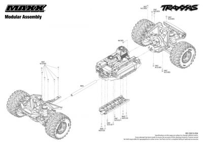 Traxxas MAXX 4s | 4wd Brushless Radio TQi & TSM iD RTR | 89076-4 Traxxas MAXX 4s | 4wd Brushless Radio TQi & TSM iD RTR | 89076-4