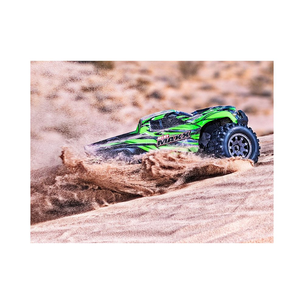 Traxxas Mini Maxx BL-2S - vert 107154-1