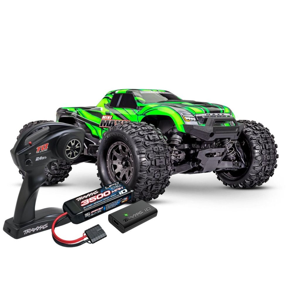 Traxxas Mini Maxx BL-2S - vert 107154-1