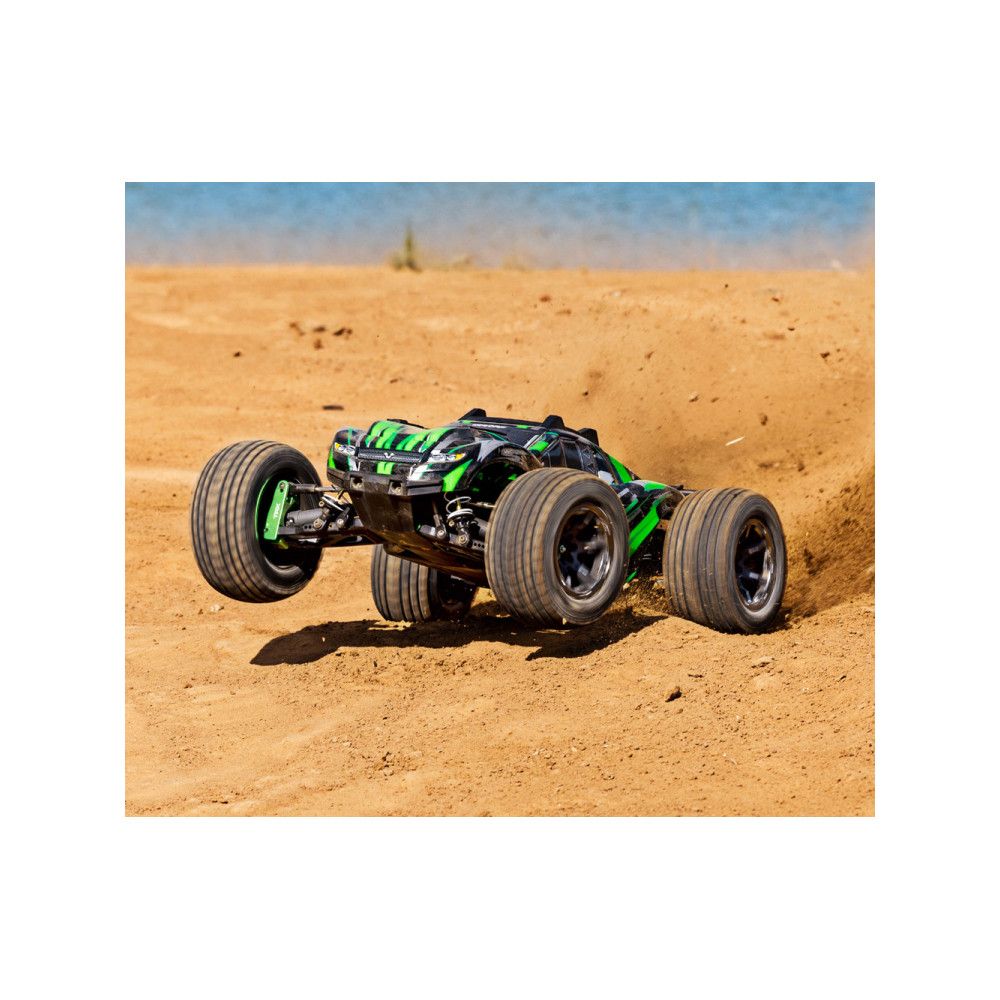 Traxxas Rustler 4x4 Ultimate VXL vert 1/10 RTR - 67097-4-GRN