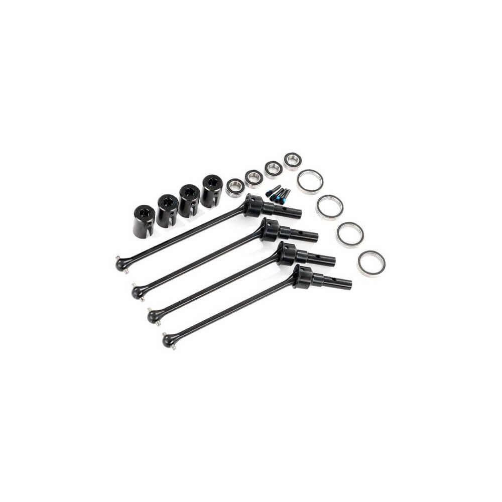 Traxxas Set WideMaxx 8996X Lot de 4 Cardans de roues acier assembl&eacute;s Large AV/AR 8996x