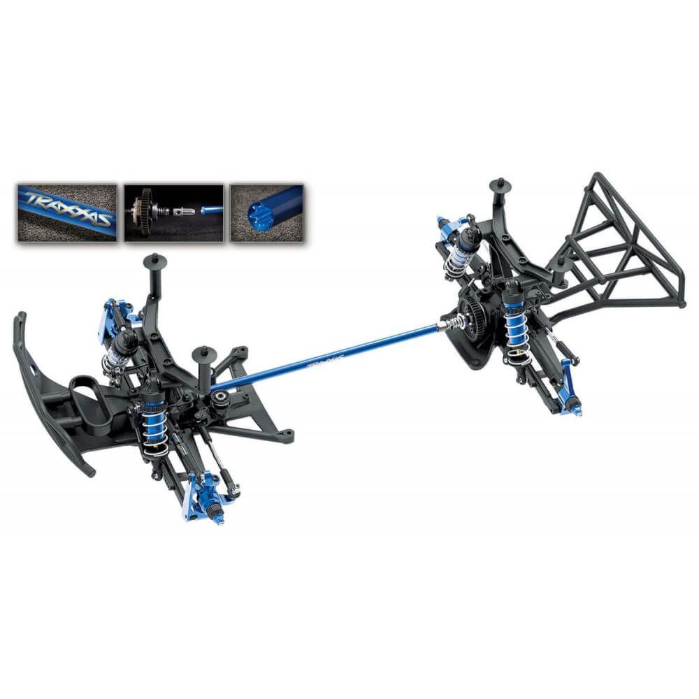 Traxxas Slash 4x4 LCG Ultimate Vert VXL TQi TSM Bluetooth ID RTR 68077-4-GRN