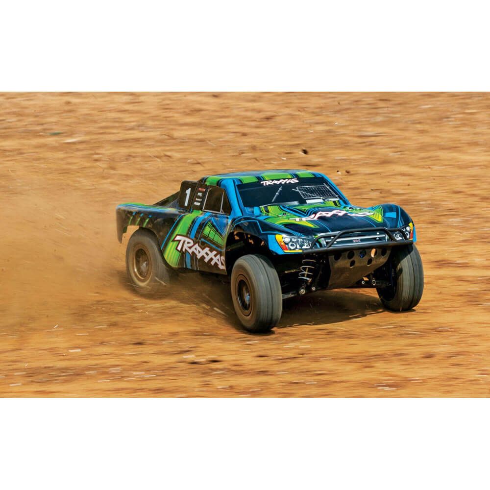 Traxxas Slash 4x4 LCG Ultimate Vert VXL TQi TSM Bluetooth ID RTR 68077-4-GRN