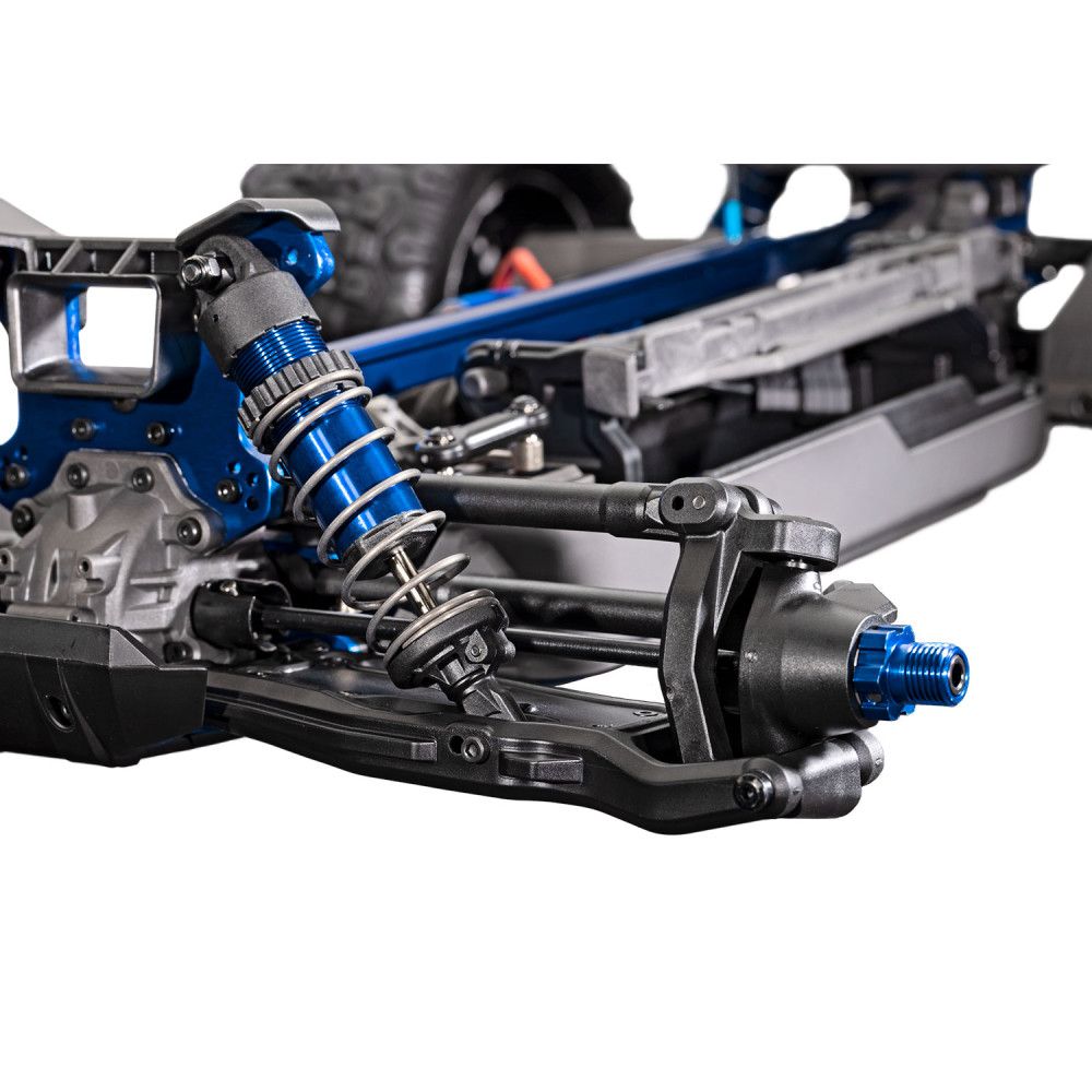 Traxxas Sledge Brushless belted bleu VXL 6S TQi ID RTR - 95096-4