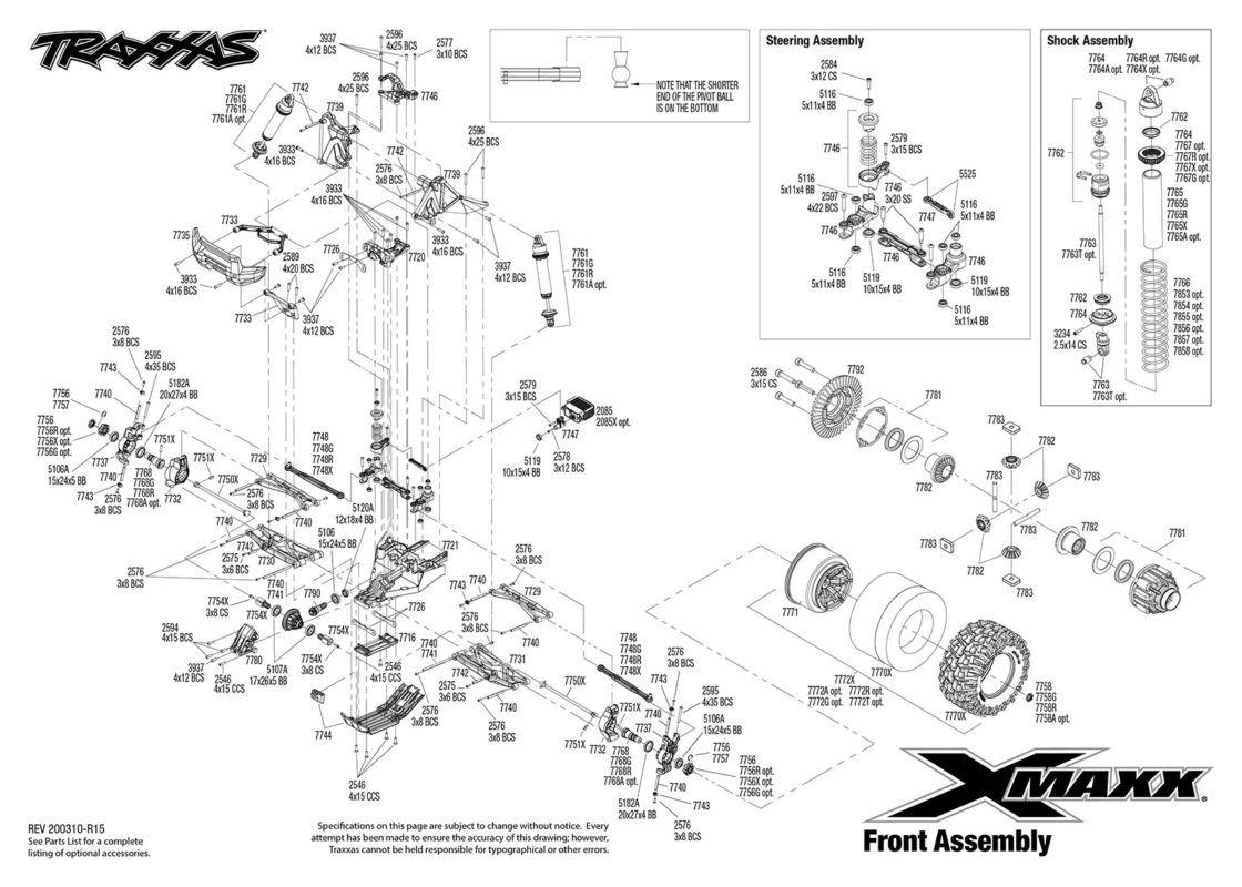 Traxxas X-MAXX 8s | 4wd Brushless Radio TQi & TSM iD RTR | 77086-4
