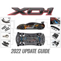 Traxxas XO-1 Brushless 4wd 1/7 Supercar TQi Bluetooth T&eacute;l&eacute;m&eacute;trie TSM RTR 64077-3