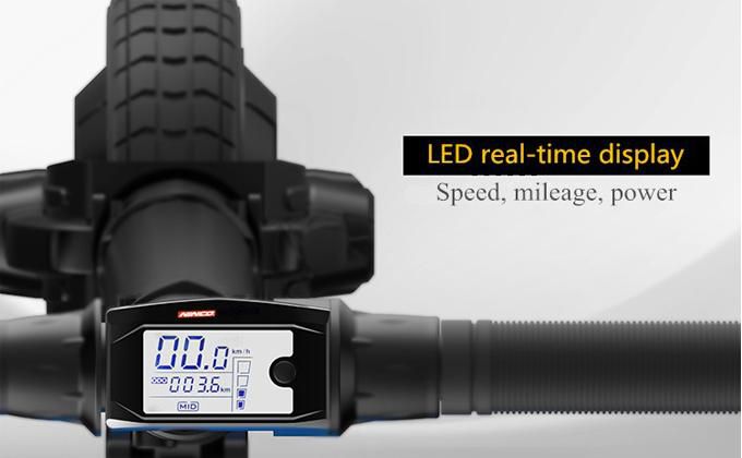 Trottinette &eacute;lectrique pliable - E-Scooter Lightned - NINCO - NH33005