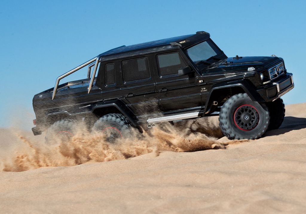 TRX-6 MERCEDES BENZ CLASSE G 63 AMG 6X6 - NOIR - TRAXXAS TRX88096-4-BLK