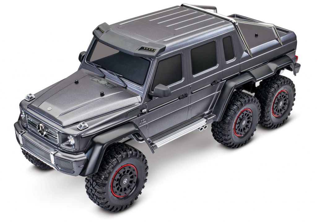 TRX-6 MERCEDES BENZ CLASSE G 63 AMG 6X6 - NOIR - TRAXXAS TRX88096-4-BLK