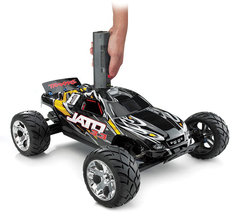 TRX55077-3-ORNG - JATO 3.3 - ORANGE - 4x2 - 1/10 NITRO - TELEMETRIE - TSM - TRAXXAS