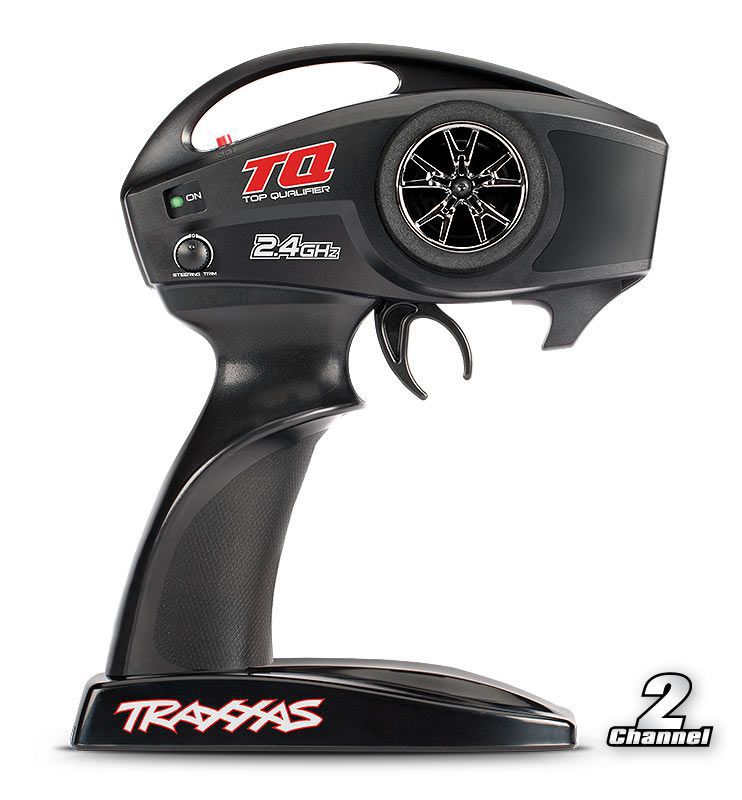 TRX67064-1 - RUSTLER 4x4 BLEU - 1/10 BRUSHED STADIUM TRUCK TQ 2.4GHZ - Batterie et Chargeur inclus - TRAXXAS