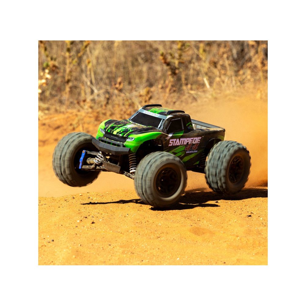 TRX67086-4 - STAMPEDE 4x4 VXL - 1/10 BRUSHLESS -iD - TSM- SANS ACCUS/CHARGEUR - TRAXXAS