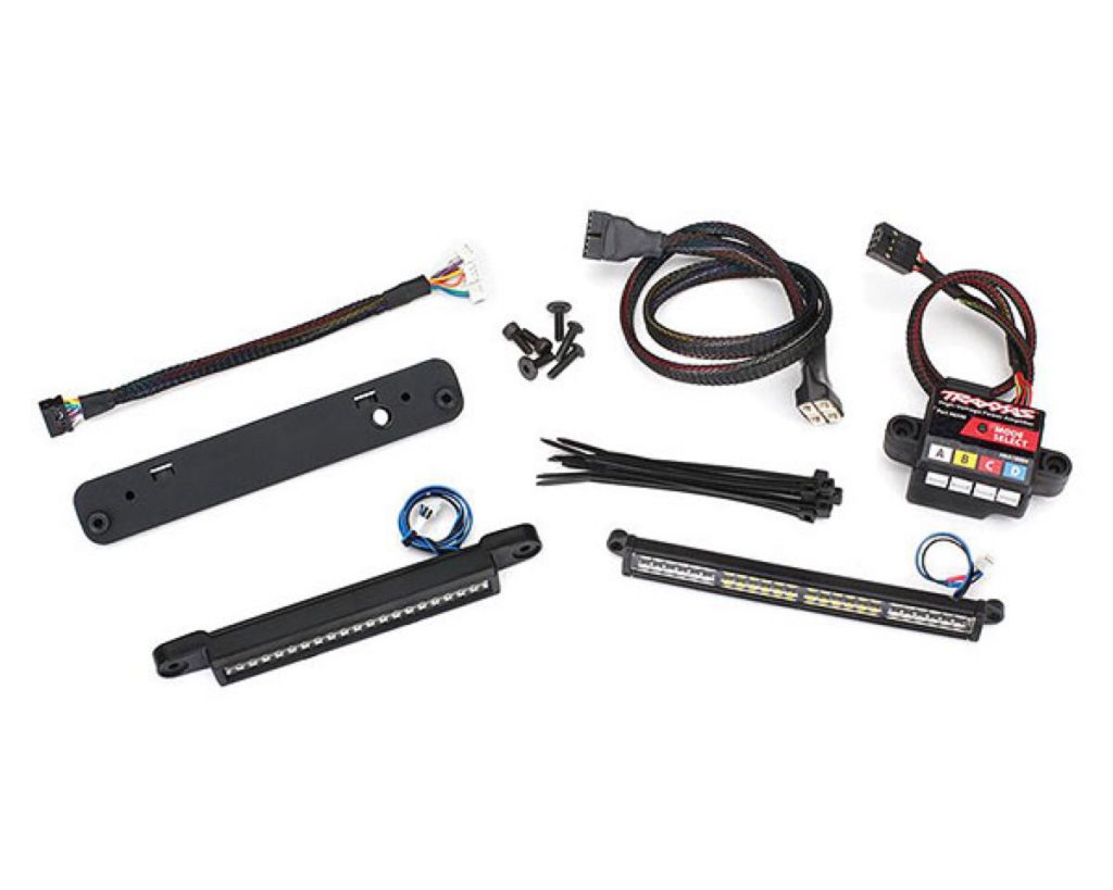 TRX7885 - Kit d�&eacute;clairage LED pour X-Maxx - TRAXXAS