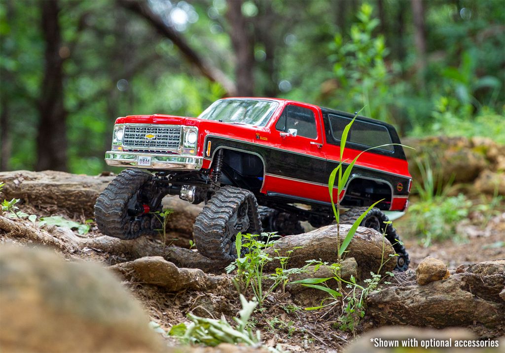 TRX8880 - KIT CHENILLE TRAXX TOUT-TERRAIN POUR TRX-4 - TRAXXAS
