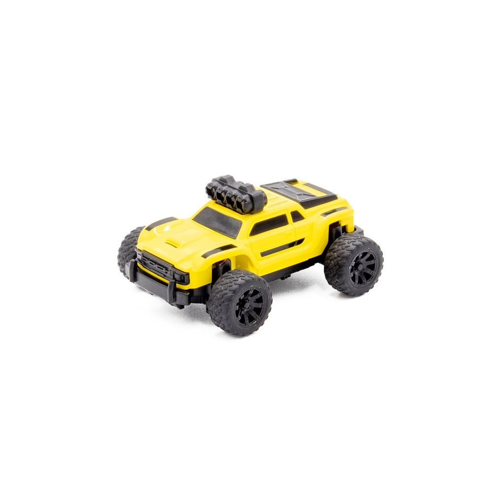 Turbo Racing Micro Monster truck 1/76&egrave;me Jaune RTR- TB-C81-YE